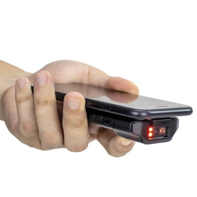 Netum E800 Bluetooth 1D/2D Barcodescanner en QR-code scanner - Met Smartphoneclip
