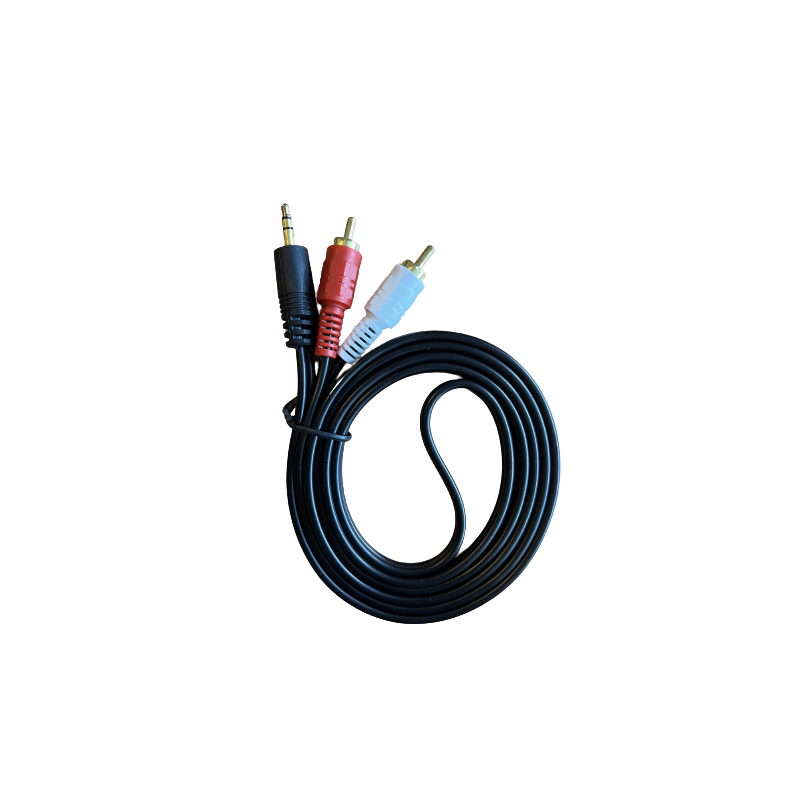 AFINTEK 3,5mm Jack naar Tulp kabel 1,5 meter (3,5mm naar 2-RCA/Rood/Wit)