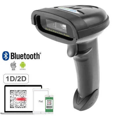Netum NT-1228BL draadloze Bluetooth 1D/2D barcodescanner